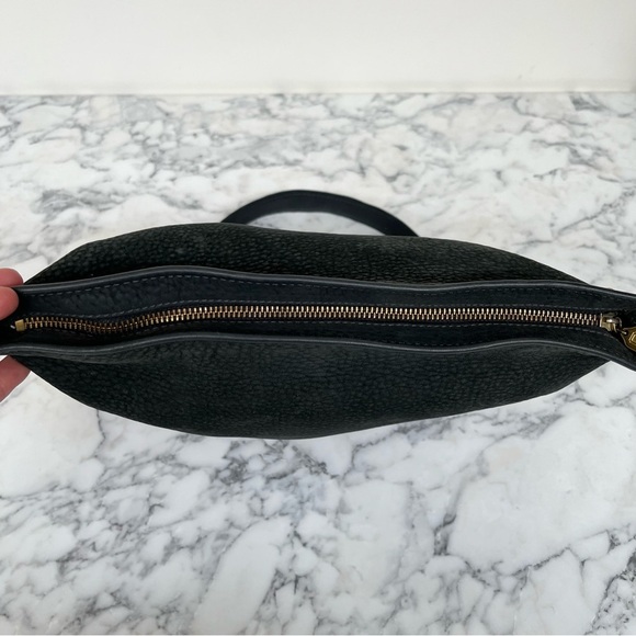 1994 COACH 4932 Nubuck Hunter Green Leather Bucket Shoulder Bag Made in The US - Picture 15 of 15